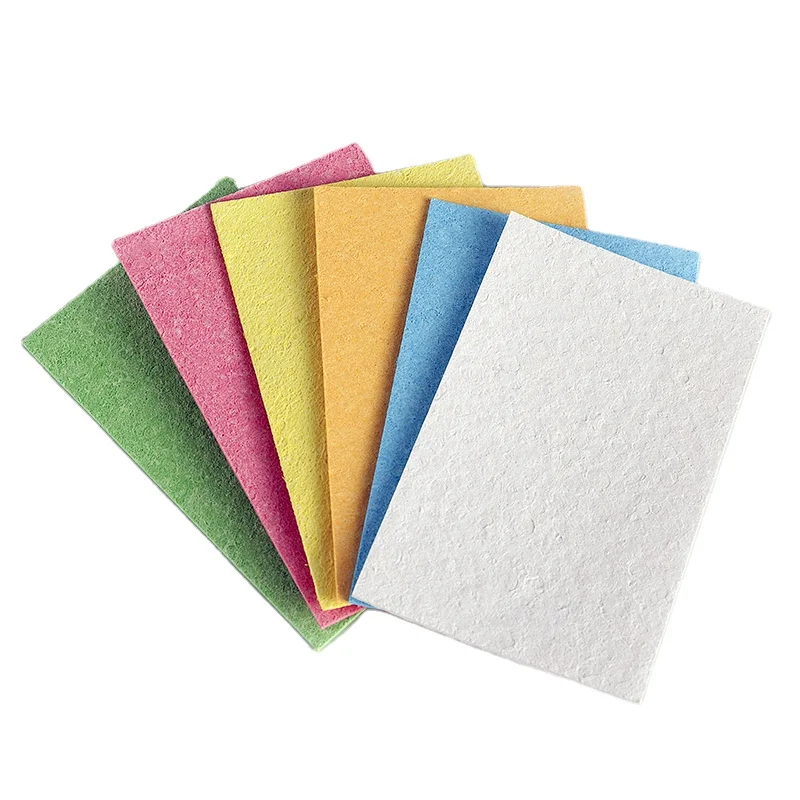 

High Quality Pop Up Sponge Cloth Compression Cellulose Sponge For Washing Dishes