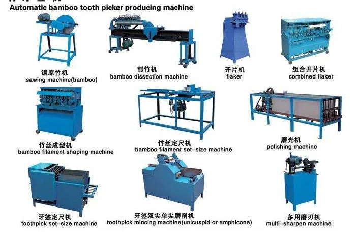 
high quality low price complete automatic wood bamboo incense stick making machine toothpick making machine 