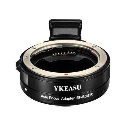 YKEASU EF-EOS R Lens Mount Adapter Electronic Auto Focus Mount Adapter with IS Function Aperture Control for Canon EF/EF-S