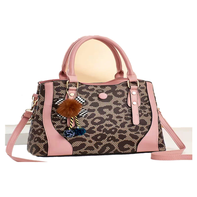 

Single shoulder crossbody bag foreign trade handbags leopard print ladies handbag wholesale