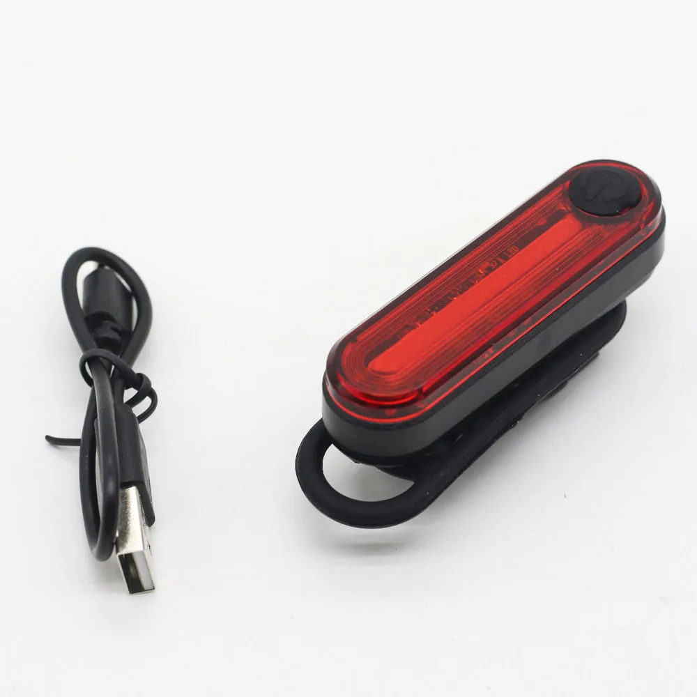 Night Riding Safety and Warning Bike Rear Light  Led Lamp Usb Charging Power Battery Smart Bicycle Tail light