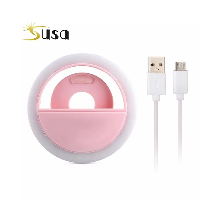 

High Quality Portable Selfie Mini Phone Led Fill Ring Light For Video Film Shooting Makeup Stream