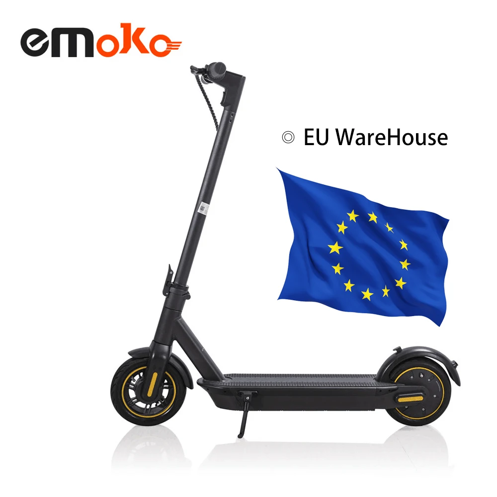 

European warehouse ready to shipping e-scooter g 30 long distance 10 Inch 50km big wheel Adult strong Folding Electric Scooter, Gray black