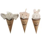 0-12 Months Soothing Towel Soft Baby Doll For Newborns Cute Cartoon Animal Kids Toy Towel