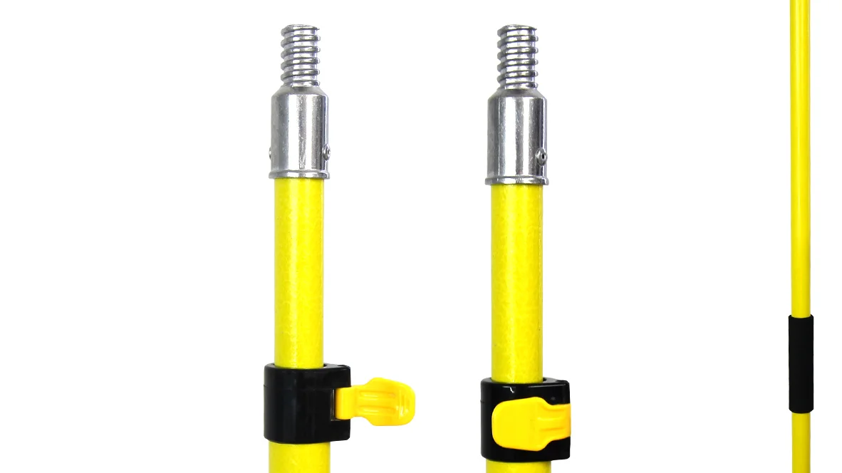 Wholesale 2 Sections Paint Brush Fiberglass Telescopic Extension Pole