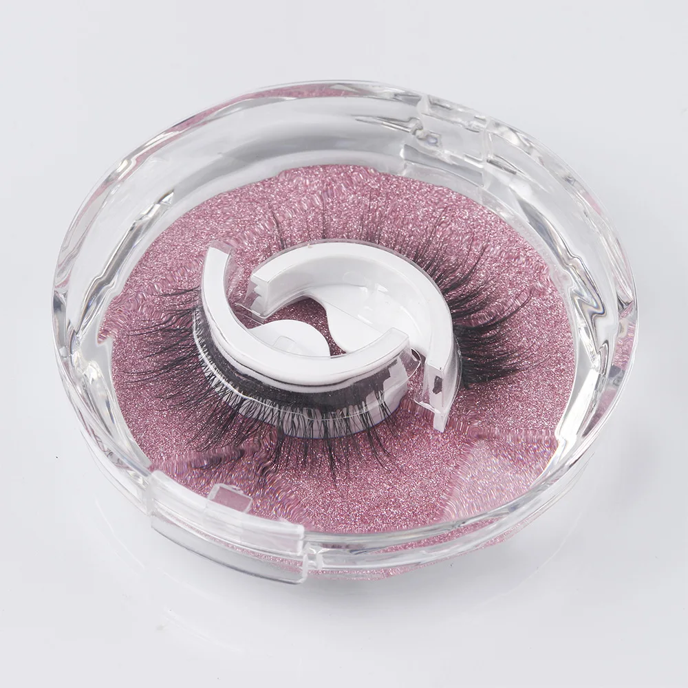 

Cheap Price Wholesale Eyelashes Self-Adhesive Faux Mink Lash New Arrival Glue Free Silk Eyelash