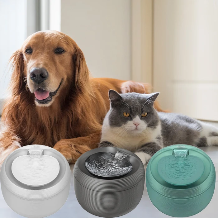 

Super quiet Pump for Water Shortage alert with Filter smart Automatic Pet Water Feeder Pet Drinking Fountain Cat Water Fountain