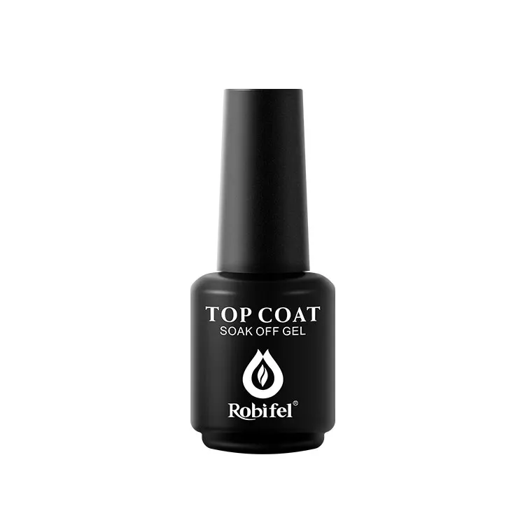 

Robifel UV gel nail polish15ml glossy finish top coat base coat for natural nails