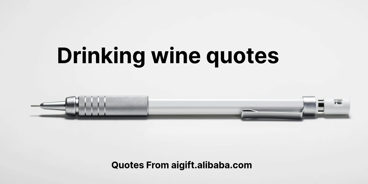 drinking wine quotes