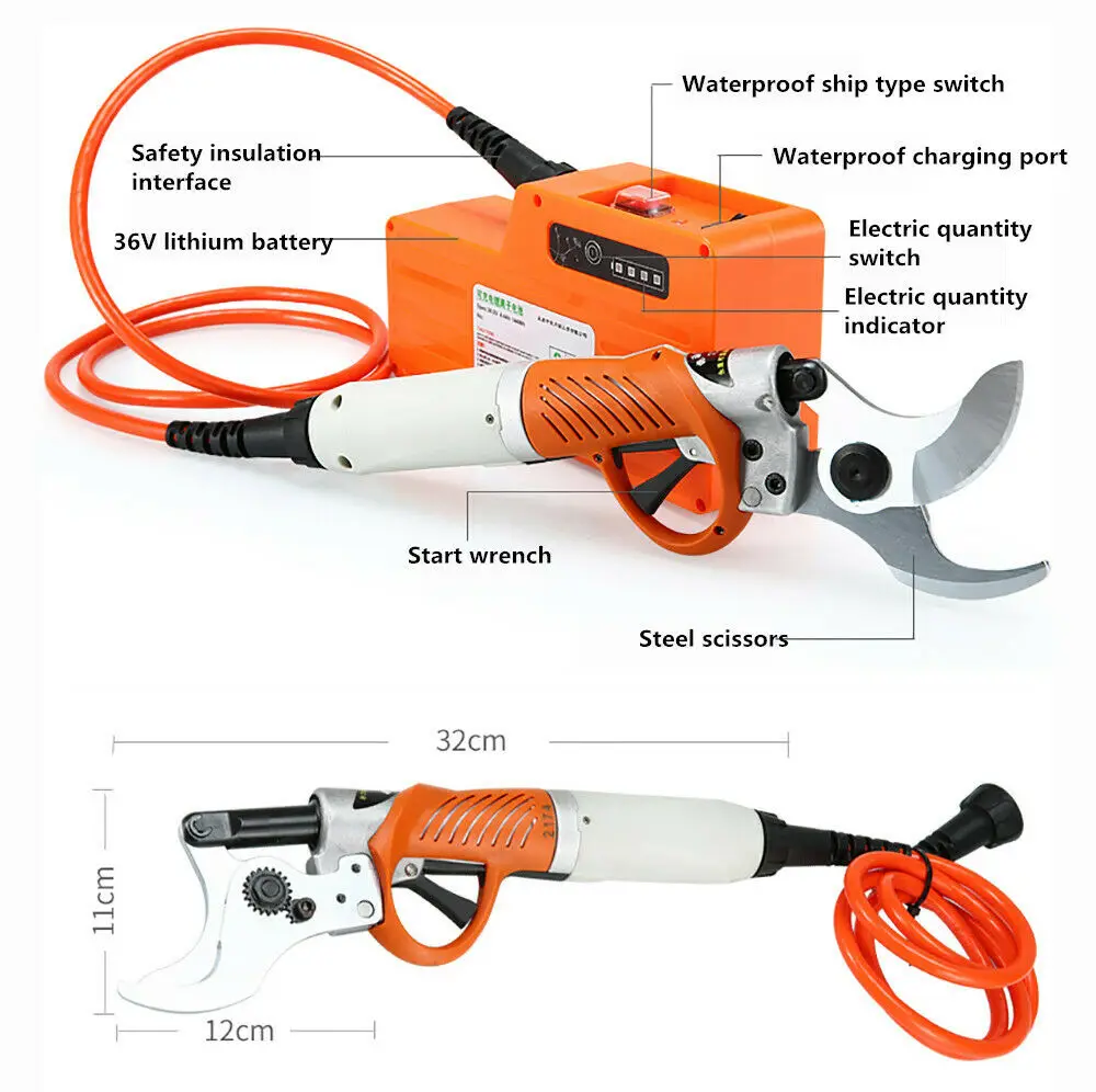 450w 45mm Elektrische Scheren Elektrische Pruner Für Obst