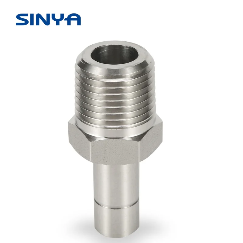 10MM OD EQUAL STRAIGHT BULKHEAD L 1 316 STAINLESS STEEL COMPRESSION FITTINGS