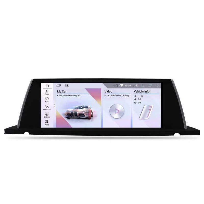 

Car DVD Player 1920*720 Upgrade 5 Series Android 12 Gt Carplay auto Radio cic nbt Touchscreen Players F07 Android For bmw