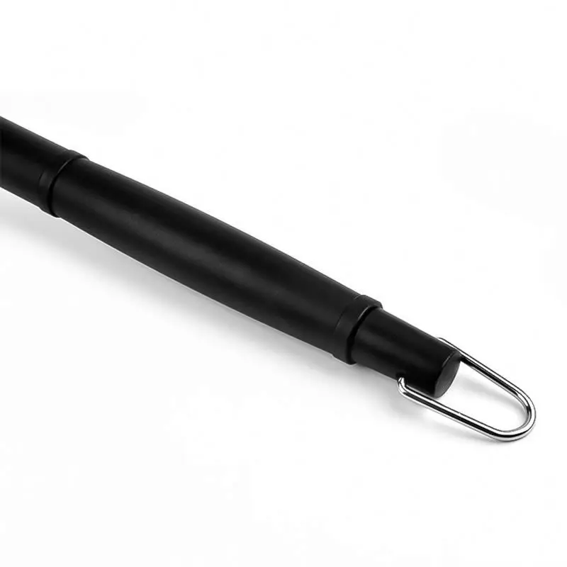 

new design revolving head bbq grill cleaning brush ,NAYc6 stainless steel brush, Black