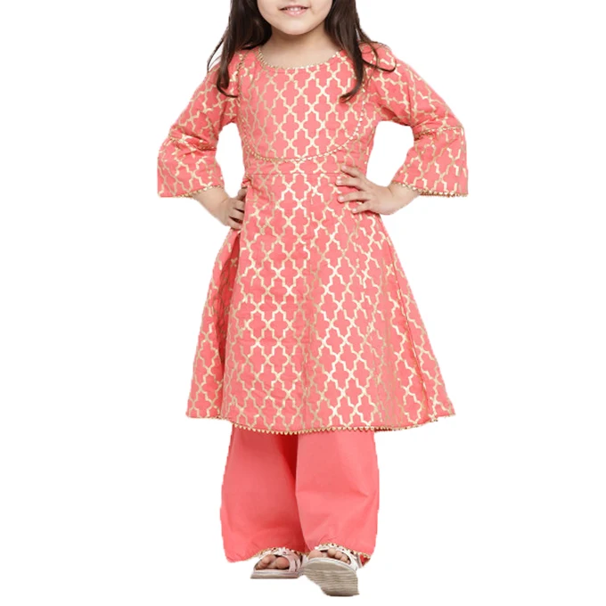 peach dresses for kids