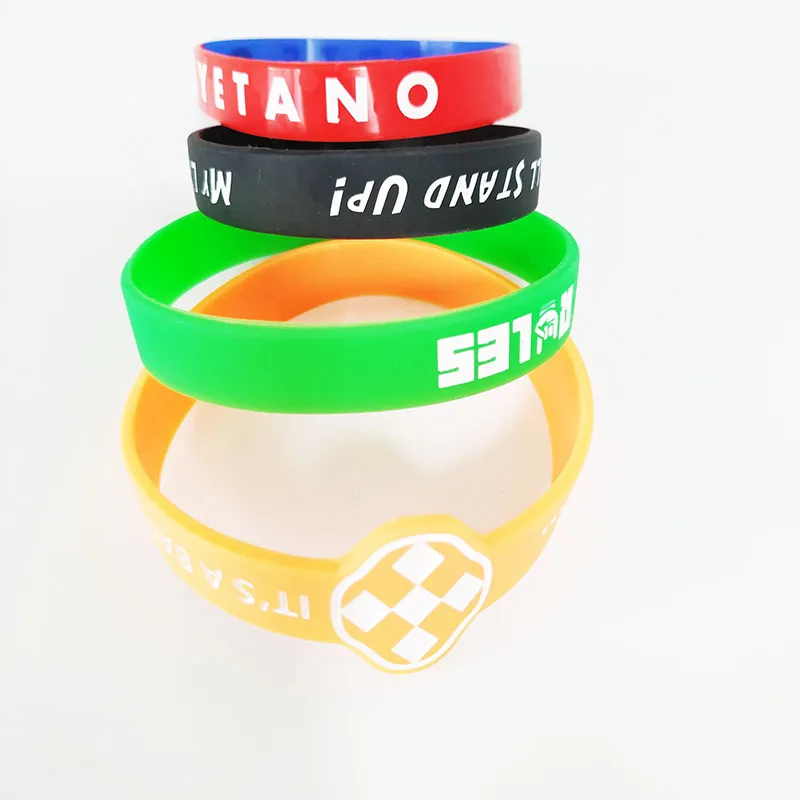 

Custom Logo Silicone Wristband