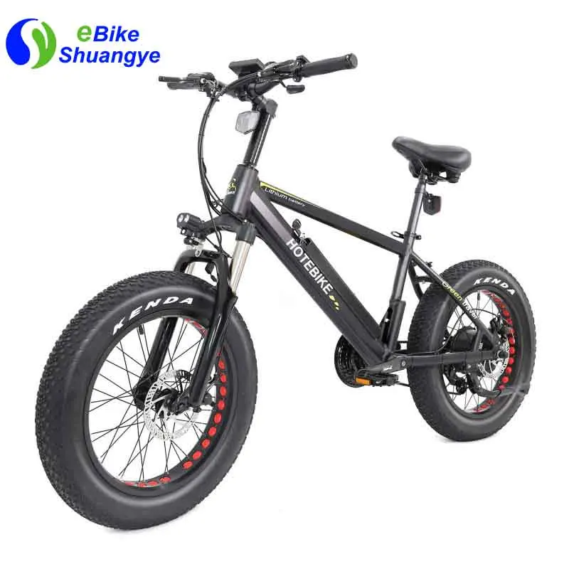 

USA electric fat tire bike bicycle A6AH20F 48V 750W brushless motor 13 AH hidden battery