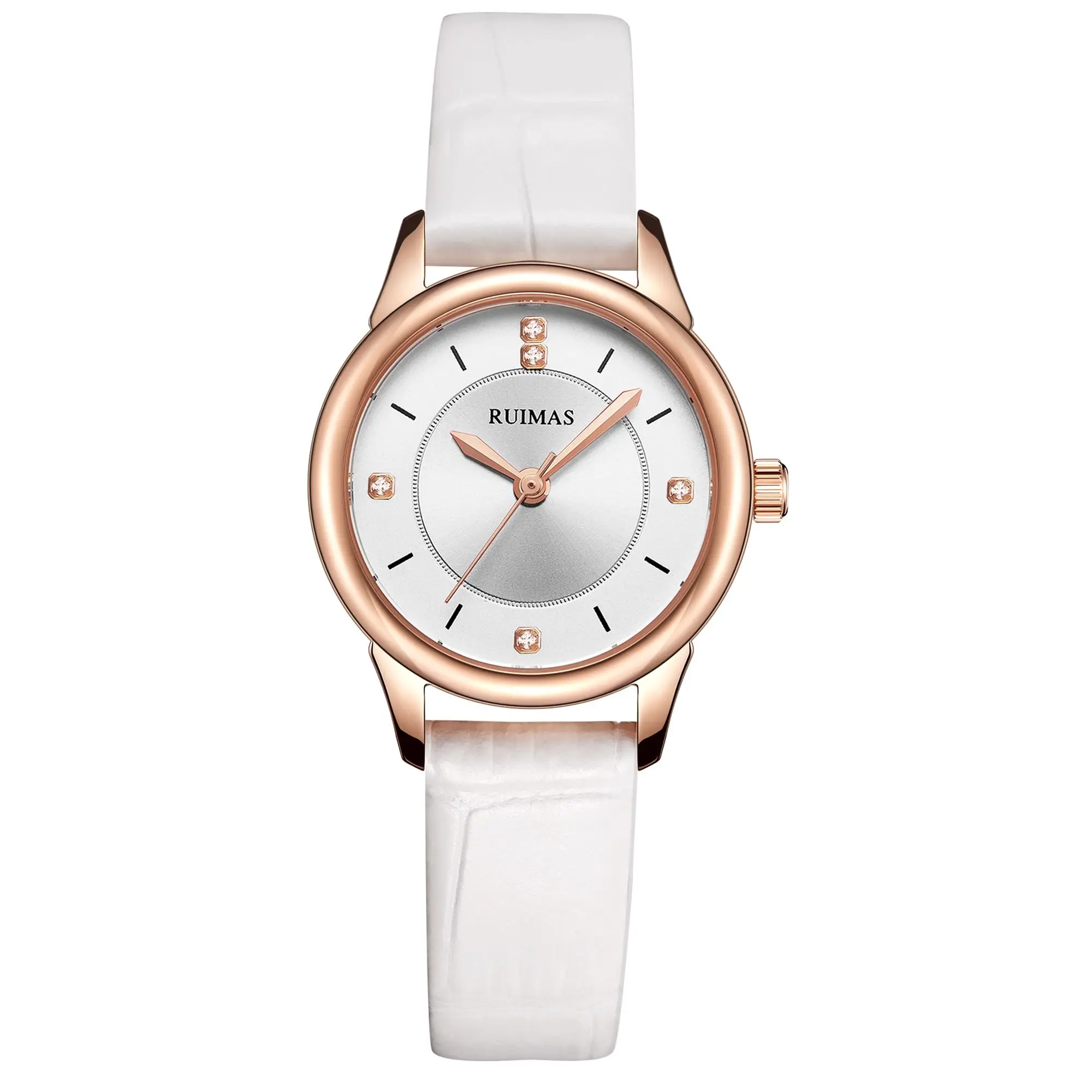

Ruimas 6779 Women's Watches Fashion Leather Ladies Wristwatch 3ATM Waterproof Women