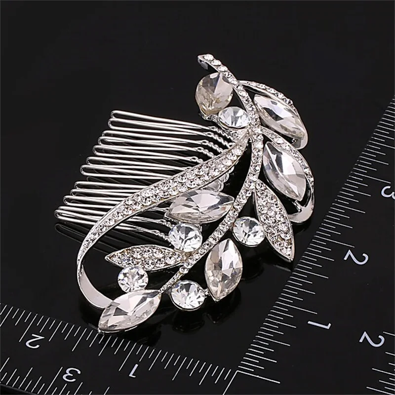 

Women's Hair Combs For Party Wedding Wedding Party Crystal / Rhinestone Crystal Imitation Pearl Silver Sale Gift Party