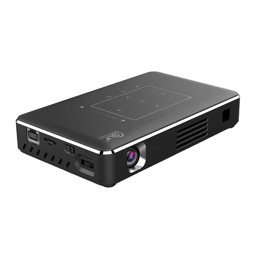 

Salange P10 Power Bank Mini Projector with 8000mah Battery 4K Video Android6.0 2GRAM 16G ROM BT 4.0 Phone led Beamer