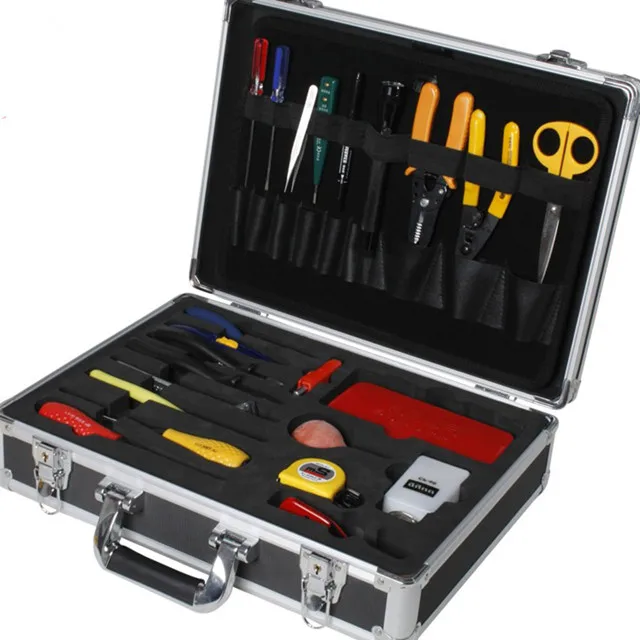 JW5001 network cable installation tools Optical Cable Emergency Tool Kits manufacturing