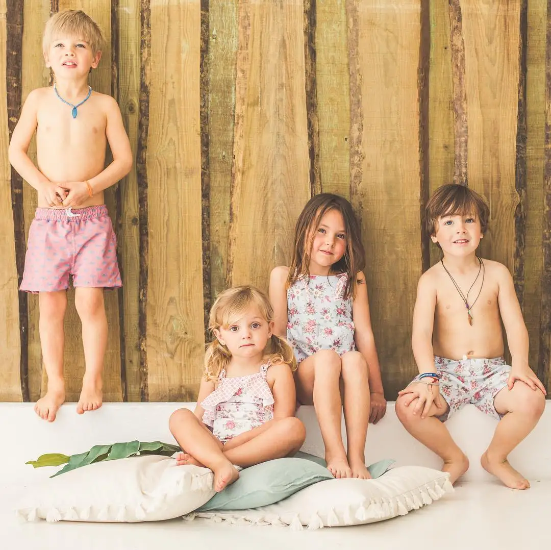 

2020 high quality little kids children swimsuit summer new design swimwear
