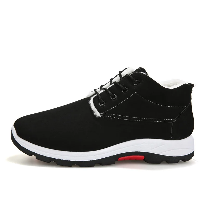 

black winter ankle boots shoes for men stock cheap closeout, Customized