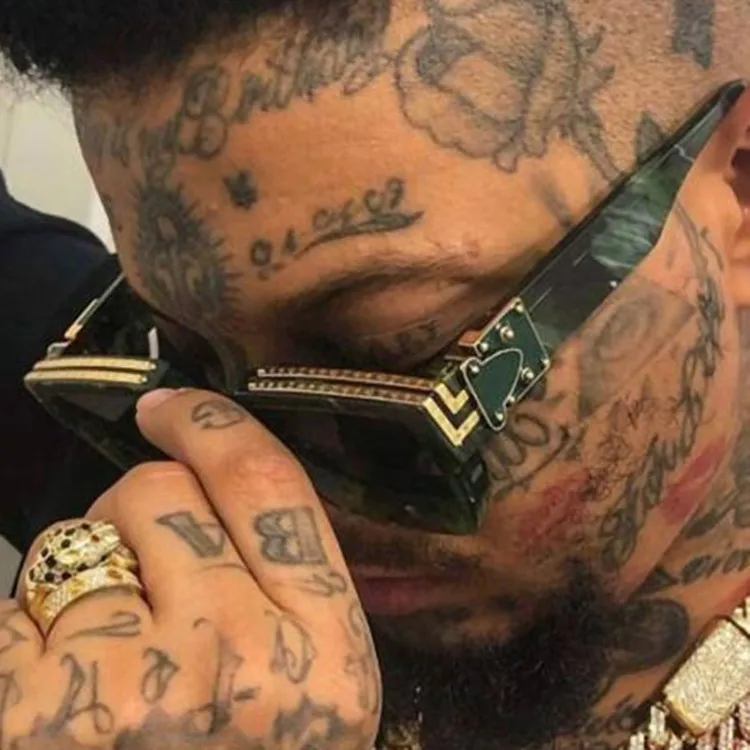 

Wholesale Fashion Design Sunglasses Men Newest 2020 Trendy Square Shades Luxury Sunglasses Womens, Custom colors