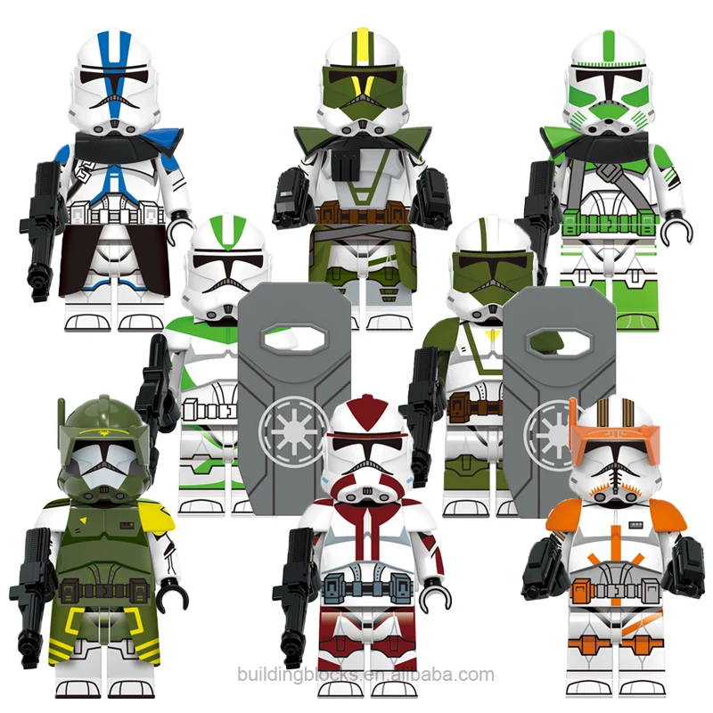 

X0345 Star Clone Doom ARC Trooper Appo Wars Mini Building Block Figure Children Plastic Xmas Toys Gift Juguetes