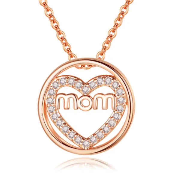 

3 Colors mothers day gifts mom pendant necklace mom