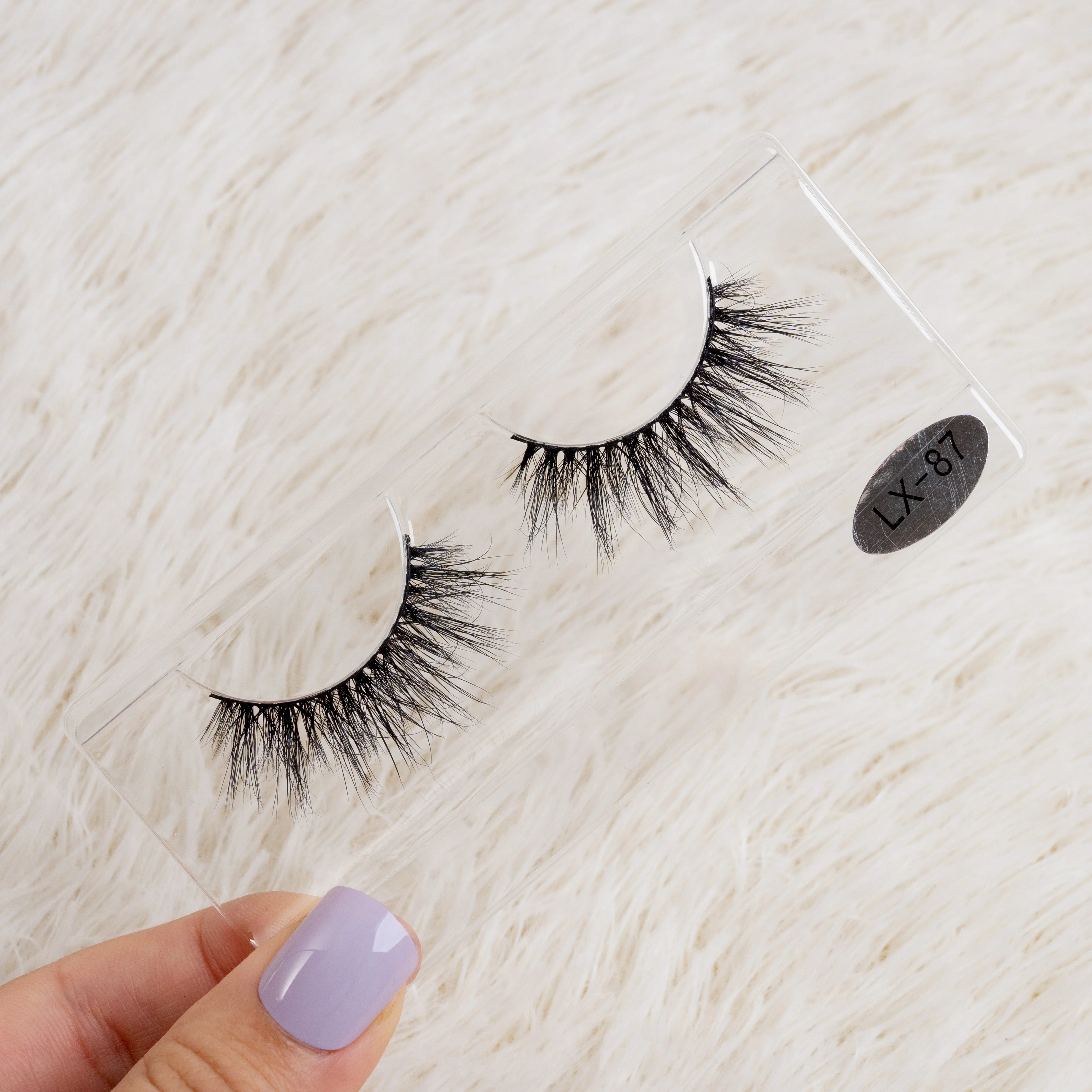 

Hand Made Full Strip Lashes 3d mink eyelashs extension lasheswholesale vendor