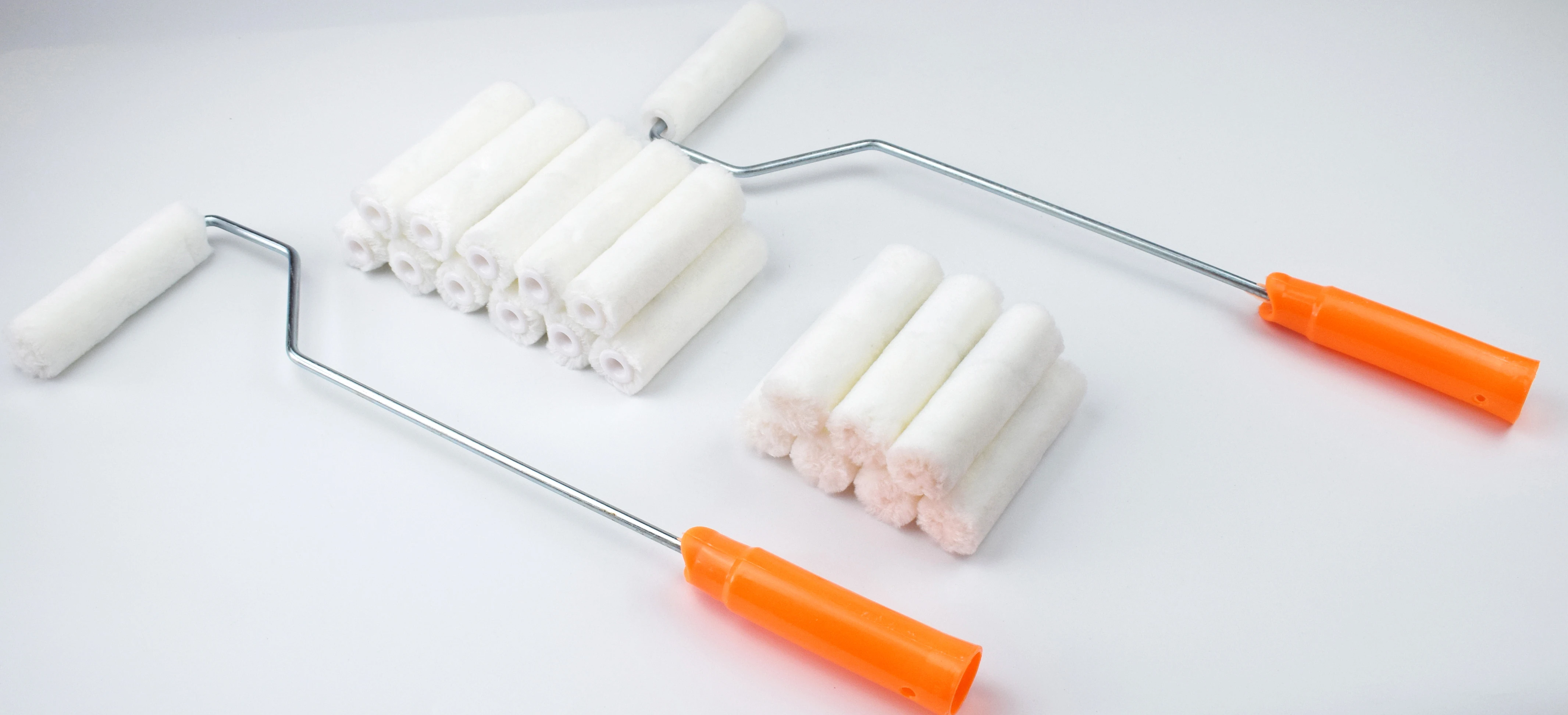 2020 Cheap Quality Orange Plastic Handle Wool Roller Brush Buy