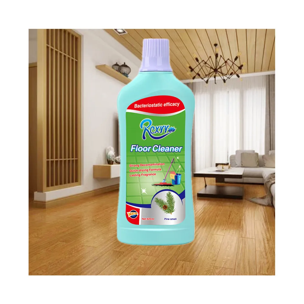 

620ml Effective Anti-bacterial Powerful Decontamination Eco-friendly Household Liquid Detergent Floor Cleaner #0925, Transparent