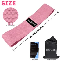 

Custom Logo Yoga Gym Exercise Hip Fabric Resistance Bands
