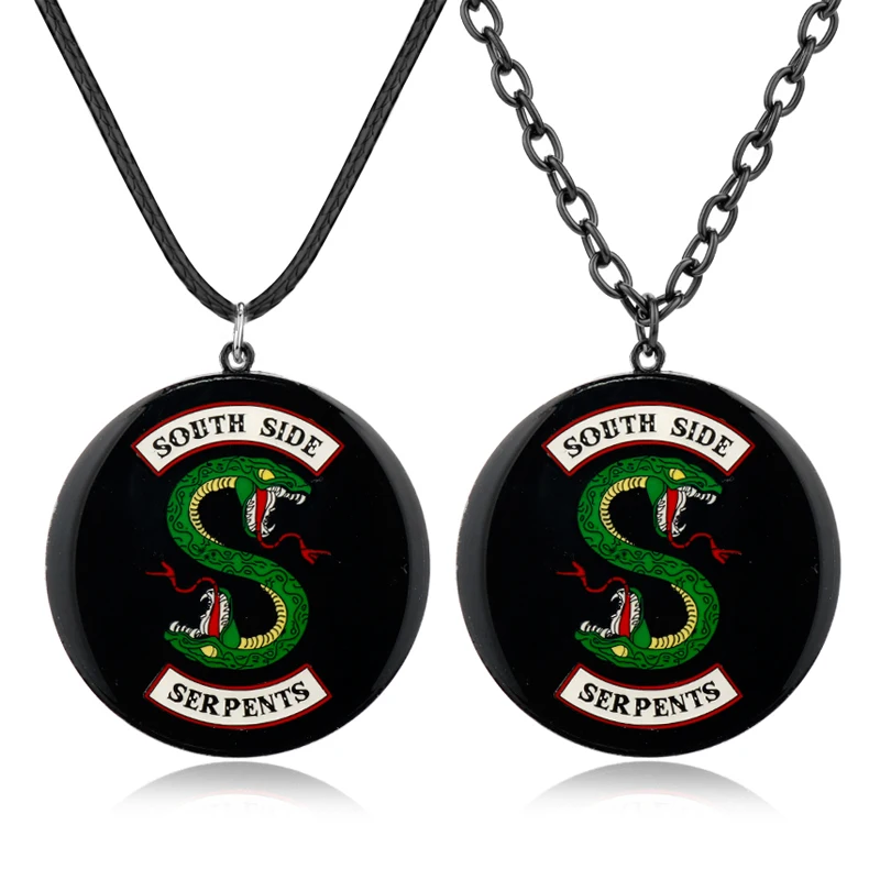 

TV Riverdale Serpents South Side Necklace for Fans Cosplay