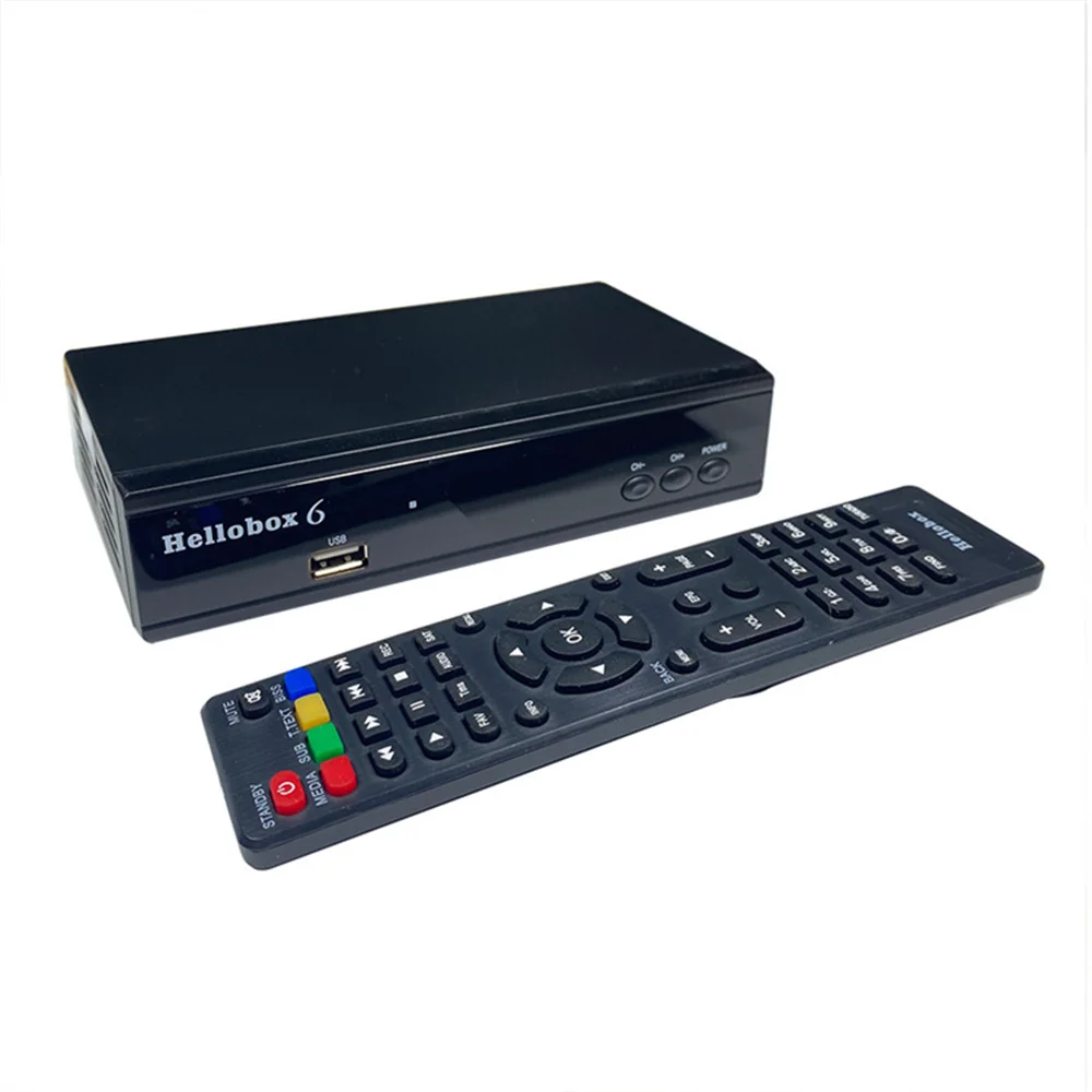 

hellobox 6 HD Satellite Receiver Support CCCAM POWER VU DVBS2 hellobox 8 Hellobox v5