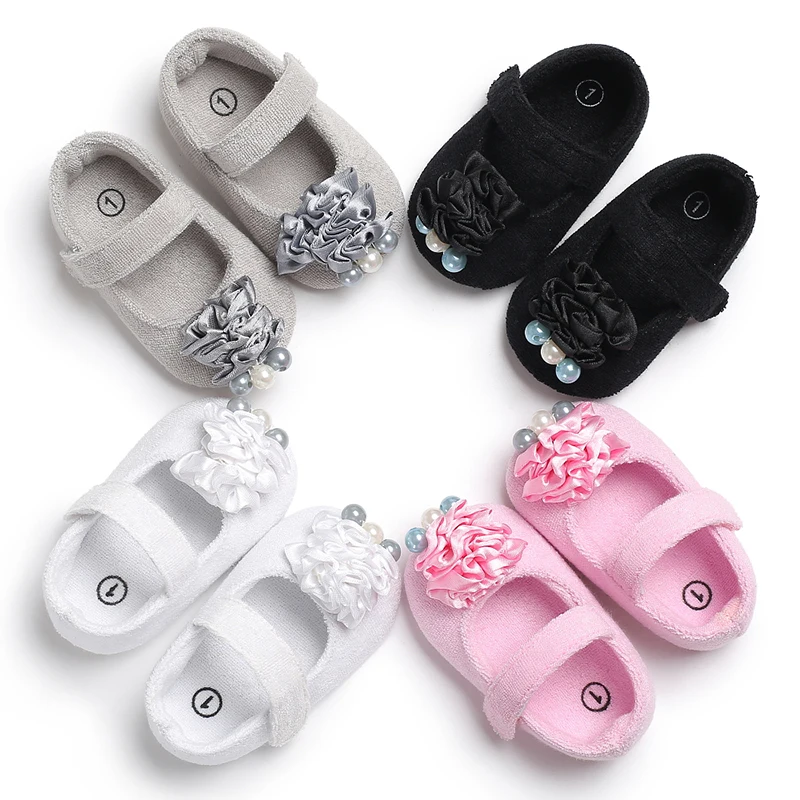 

Baby toddler shoes soft soles non-slip versatile Princess shoes 0-2 years old female baby first walking shoes, 4 colors