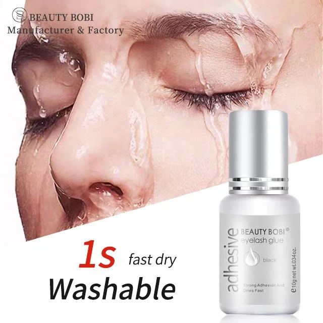 

Beauty BOBI OEM 1 s fast dry waterproof Sensitive eyelash extension glue