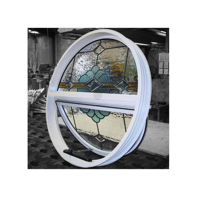 نوافذ دائرية مفتوحة من الألومنيوم نافذة دائرية تفتح