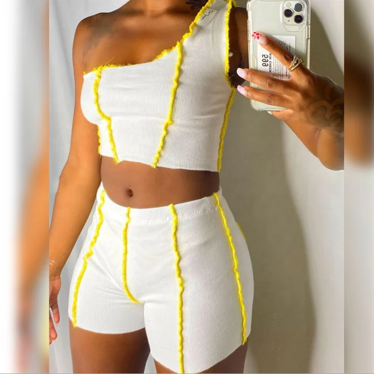 

New Design Women Two Piece Short Sets Summer Two Piece Outfits For Women