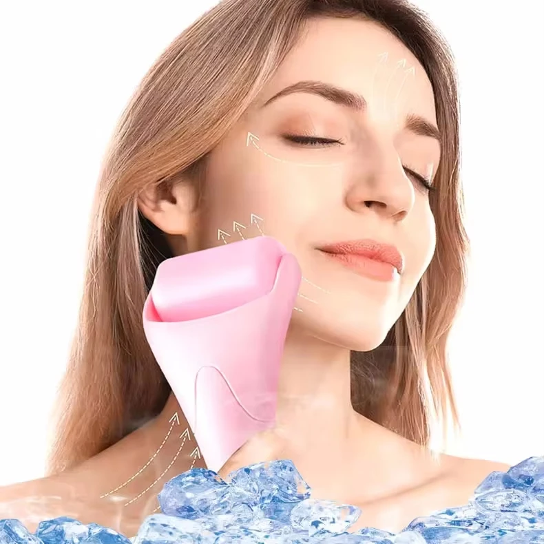 Custom Logo Derma Skin Body Roller Ice Roller Face Lifting Freeze Facial Massager Cooling Beauty & Personal Care Product