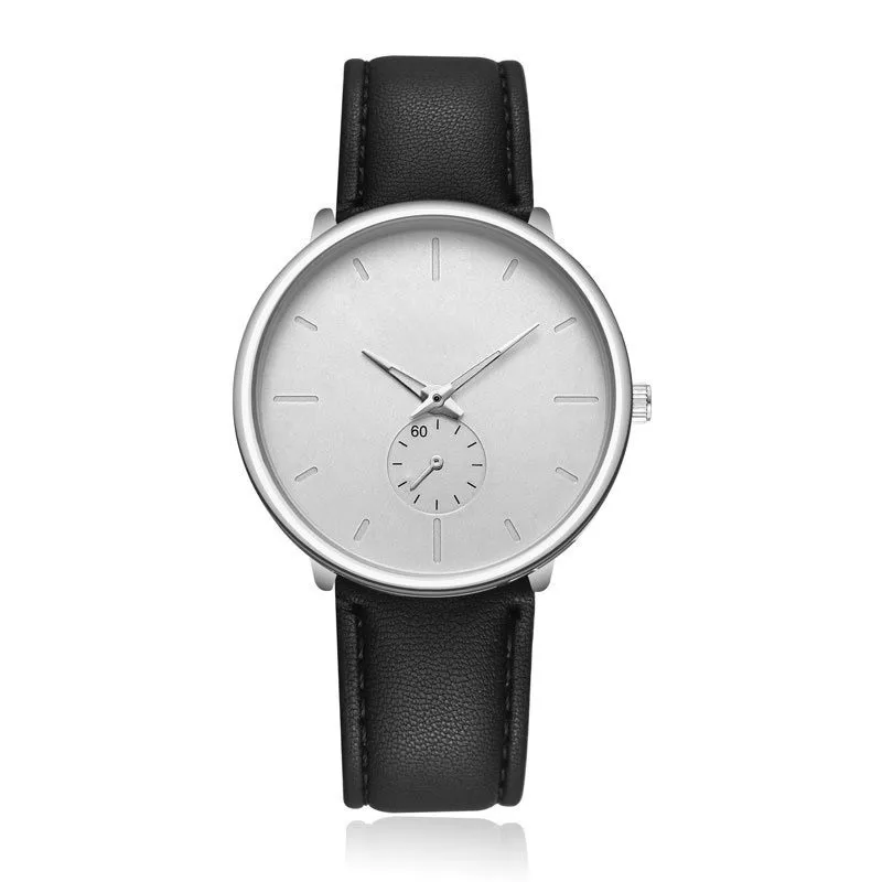 

WJ-9732 Hot Style Man's Watch In Tik Tok Casual Leather Quartz Watches For Men Minimalsit Design Man's Wristwatch In Wholesale, Mix