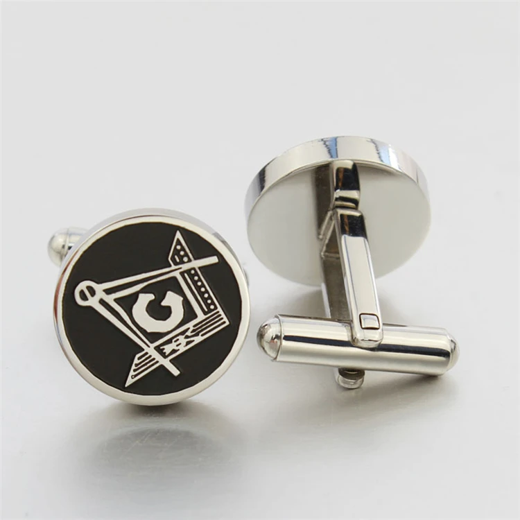 

Wholesale Steel Masonic Business Gifts Jewelry Accessories Cufflinks