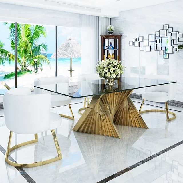 
dining room dining table with high ending 