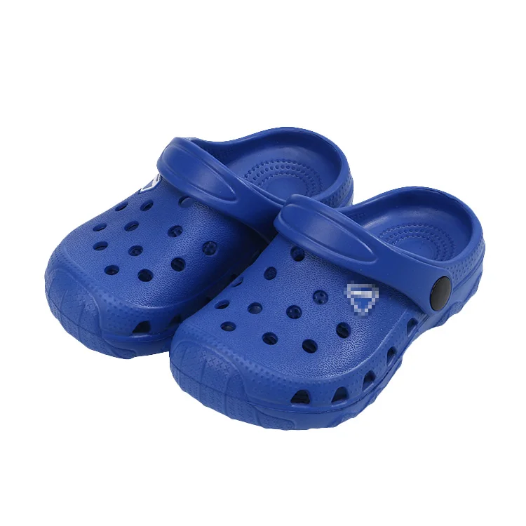
Wholesale Hot Seller Custom Logo Unisex Soft EVA Kids Clogs Breathable Children Clogs Shoes in Summer 