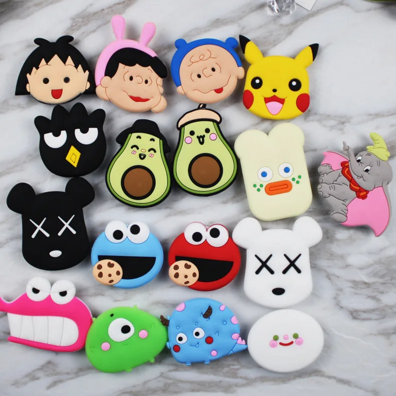 

Soft PVC Cartoon 3d Finger Grip Phone Socket