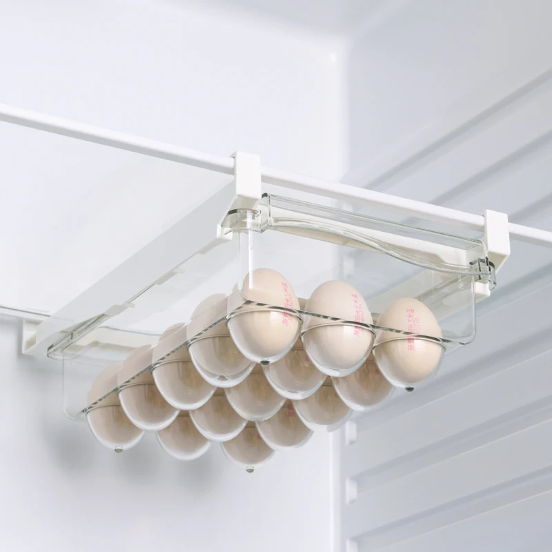 

Drawer hanging refrigerator storage box egg box