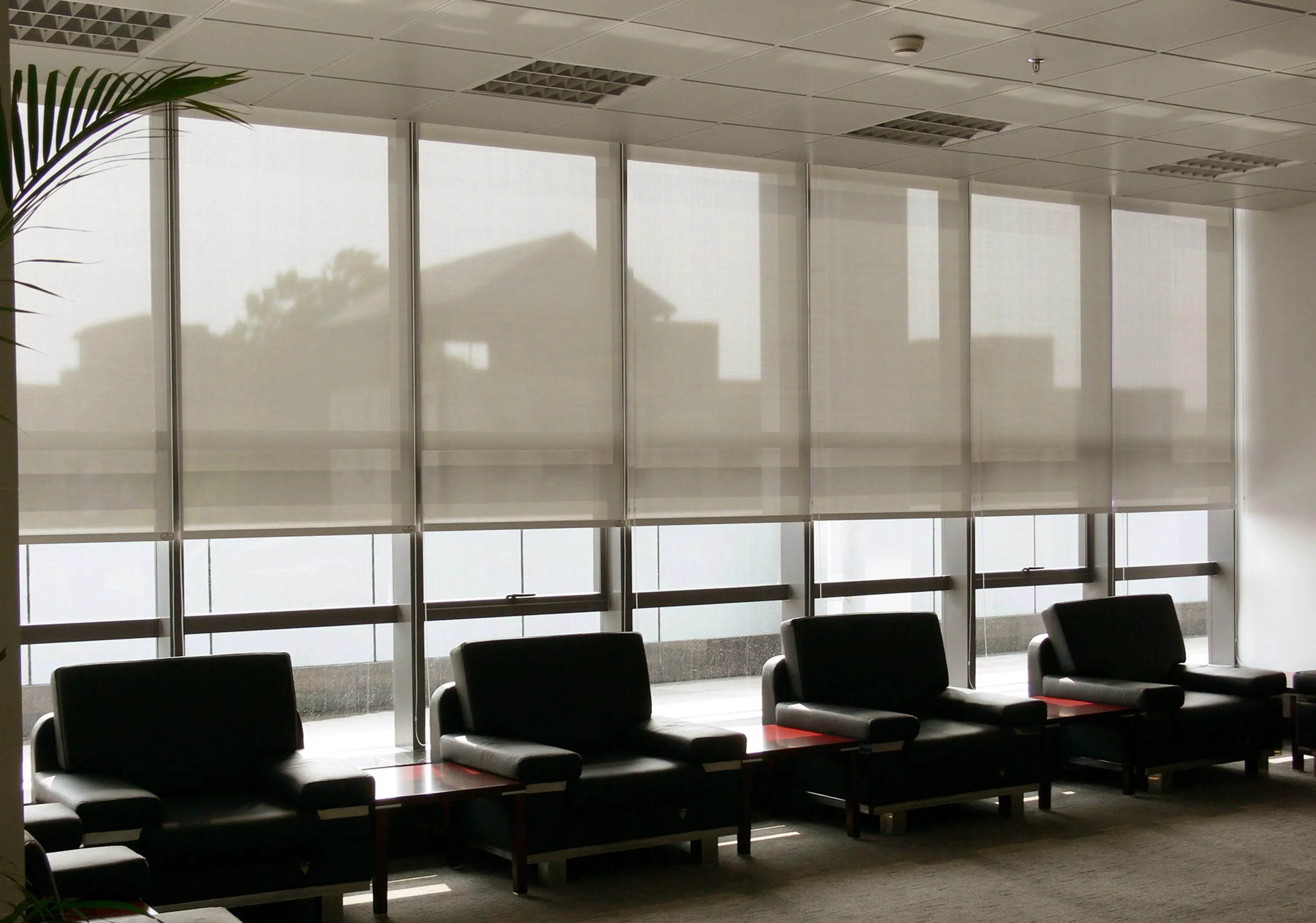 Customized Size High Quality Motorized Automatic Roller Shades For Home