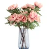 Chinese style home decoration silk artificial flower artificial peony for home decor