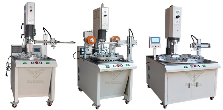 Benchtop Type 35KHz 1000W Digital Sonic Welder for PP Parts, Noise Free Autotune Ultrasonic Plastic Welding Machine