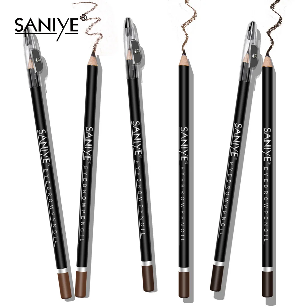 

OEM ODM Wholesale Eyebrow Pencil With Sharpener Easy Pigment Nude Makeup Long-lasting Enhancers